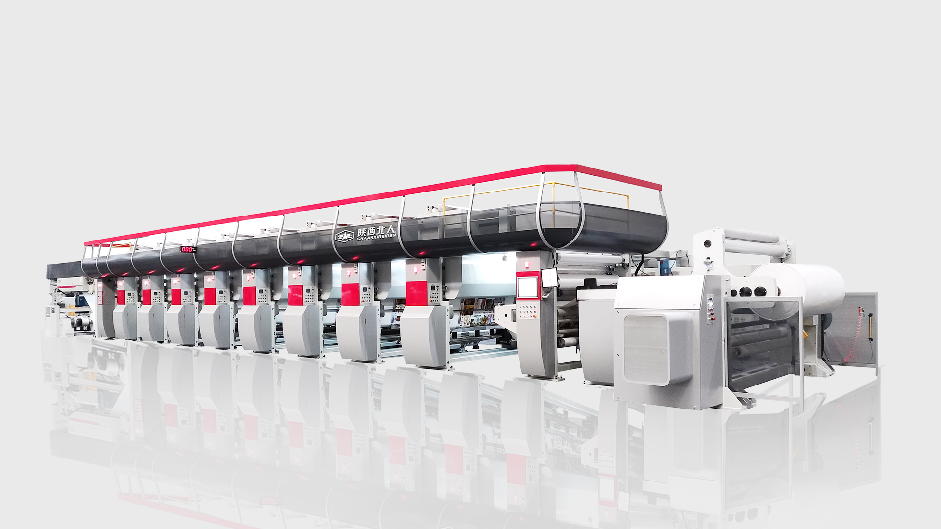 机组式柔版印刷机纸箱预印机